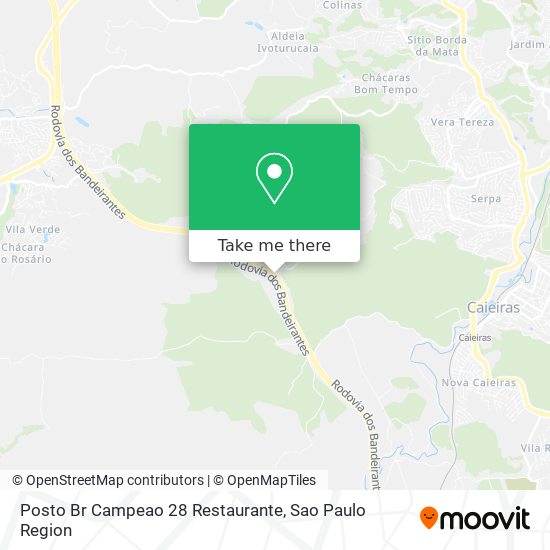 Posto Br Campeao 28 Restaurante map