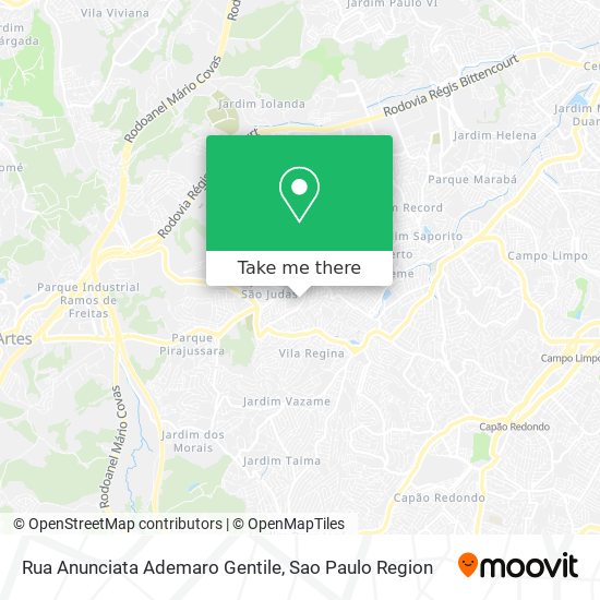 Rua Anunciata Ademaro Gentile map
