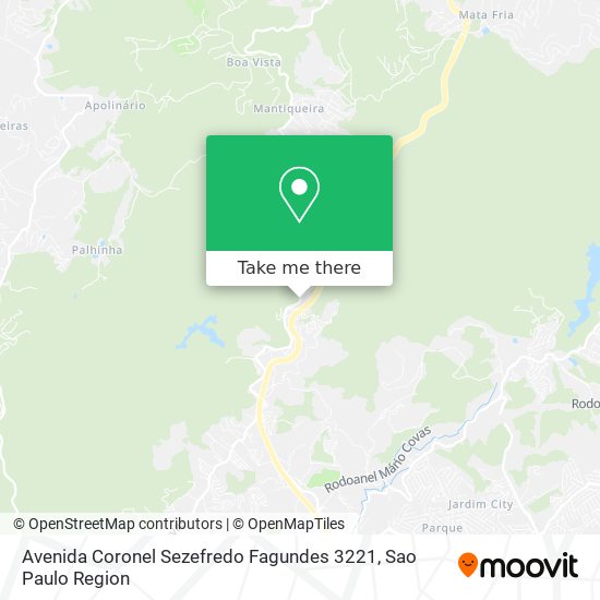 Avenida Coronel Sezefredo Fagundes 3221 map