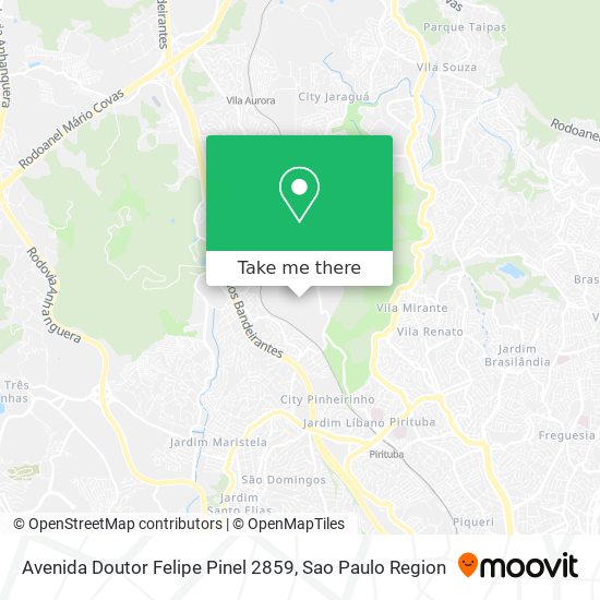 Avenida Doutor Felipe Pinel 2859 map
