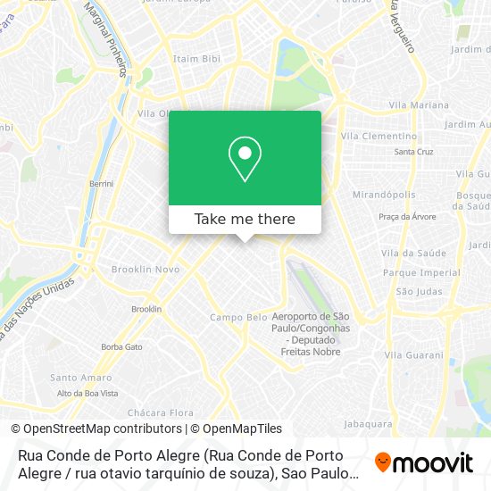 Rua Conde de Porto Alegre (Rua Conde de Porto Alegre / rua otavio tarquínio de souza) map