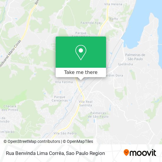 Rua Benvinda Lima Corrêa map