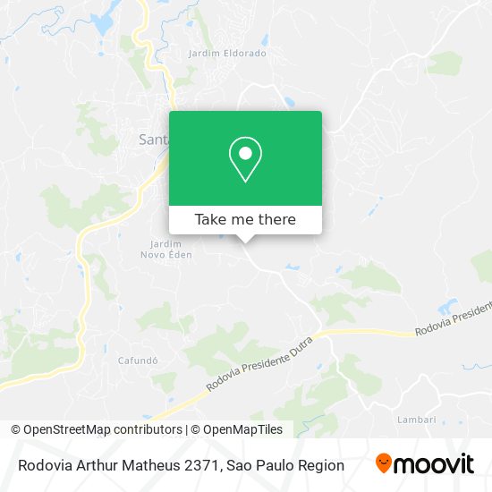 Rodovia Arthur Matheus 2371 map