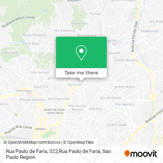 Rua Paulo de Faria, 322,Rua Paulo de Faria map