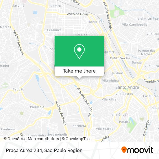 Praça Áurea 234 map