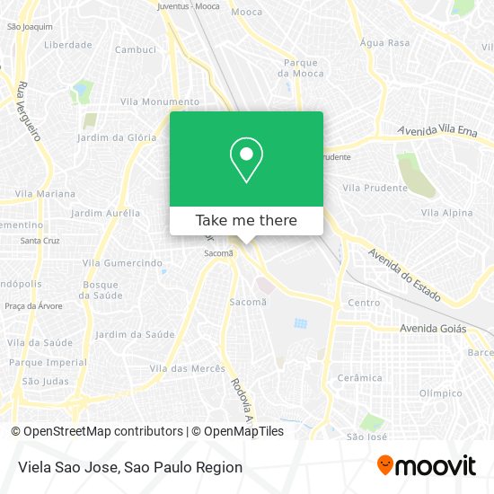 Viela Sao Jose map