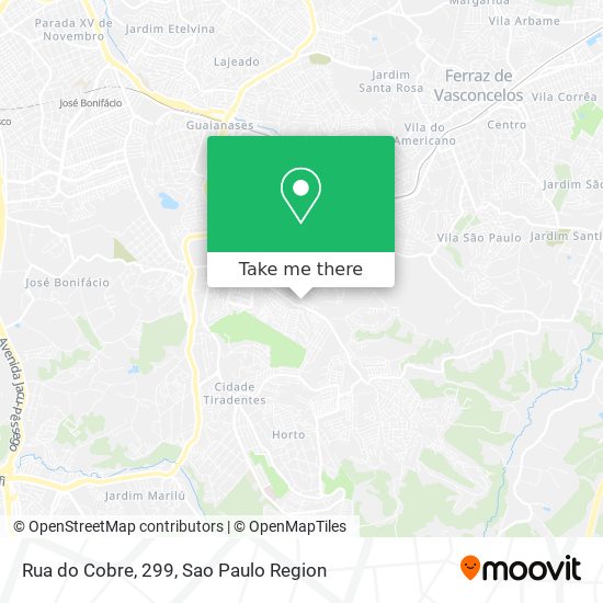 Rua do Cobre, 299 map