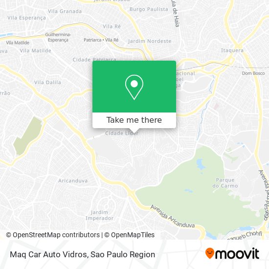 Mapa Maq Car Auto Vidros