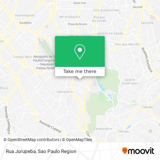 Mapa Rua Jurupeba