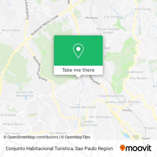 Conjunto Habitacional Turistica map