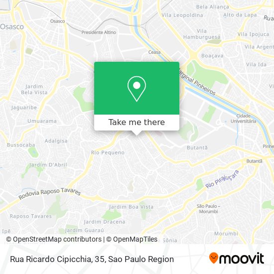 Rua Ricardo Cipicchia, 35 map