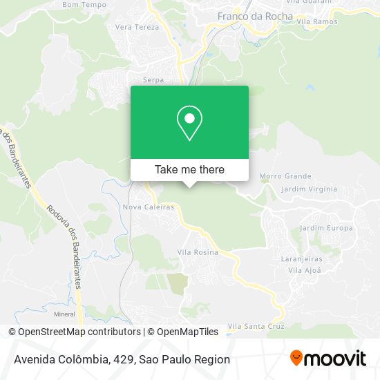 Avenida Colômbia, 429 map