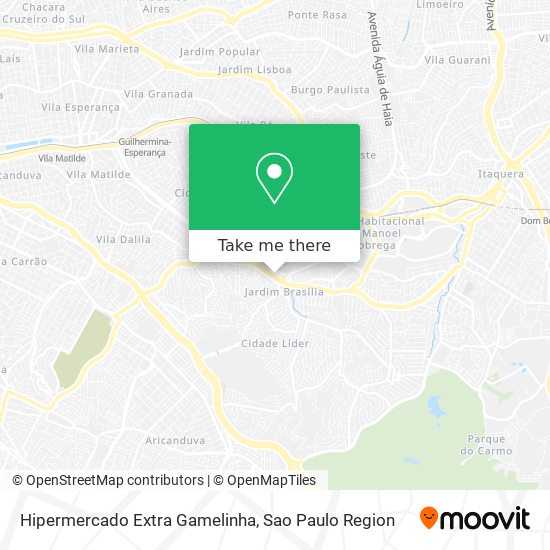 Hipermercado Extra Gamelinha map