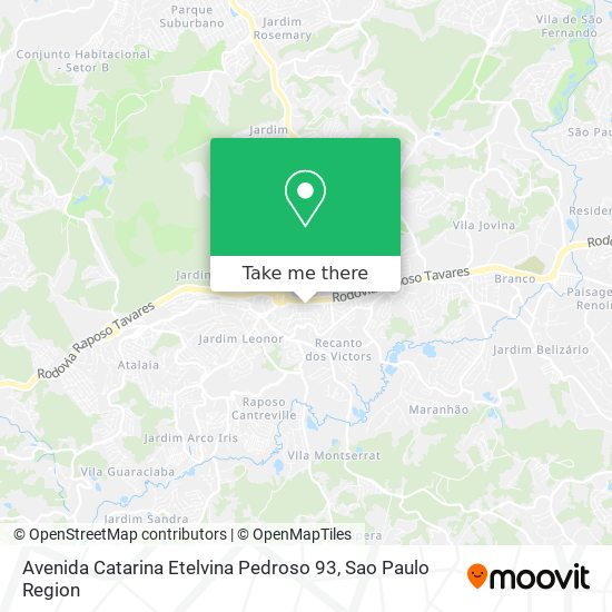 Avenida Catarina Etelvina Pedroso 93 map