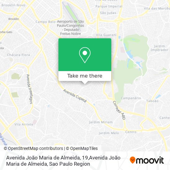 Mapa Avenida João Maria de Almeida, 19,Avenida João Maria de Almeida