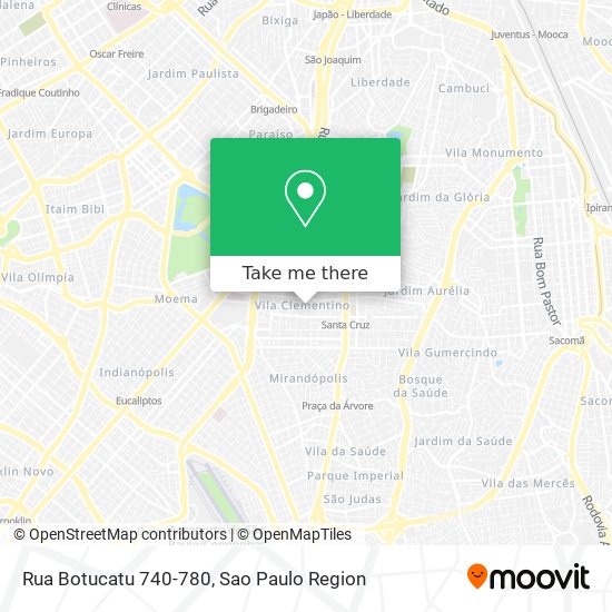 Rua Botucatu 740-780 map