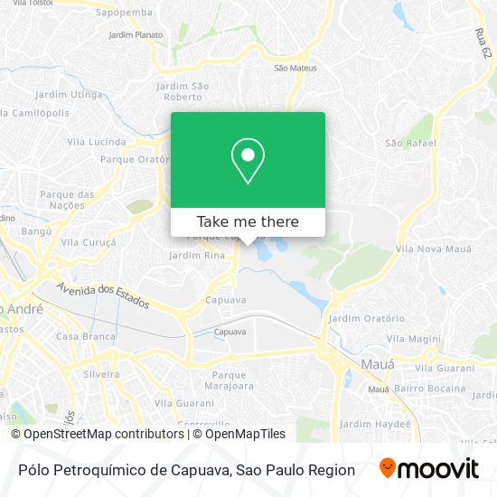 Pólo Petroquímico de Capuava map