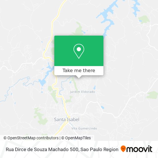 Rua Dirce de Souza Machado 500 map