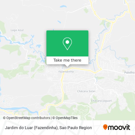 Jardim do Luar (Fazendinha) map