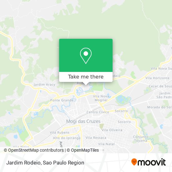 Jardim Rodeio map