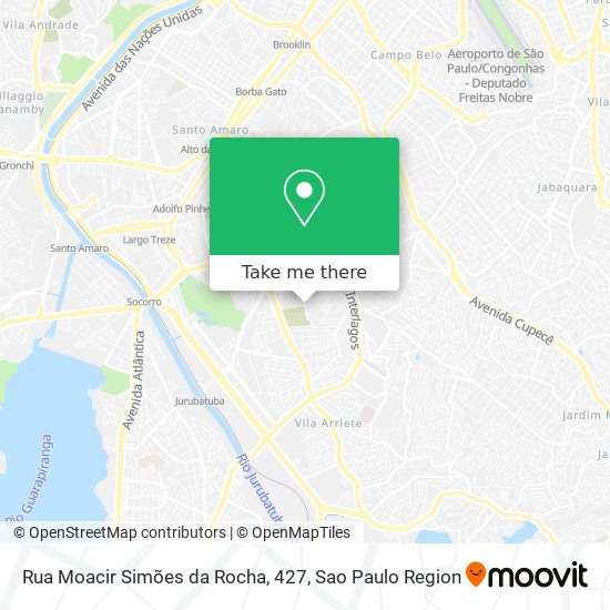 Rua Moacir Simões da Rocha, 427 map