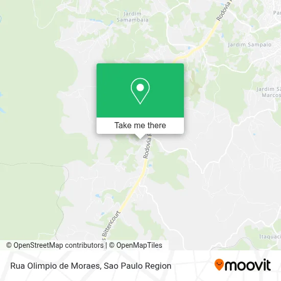 Rua Olimpio de Moraes map