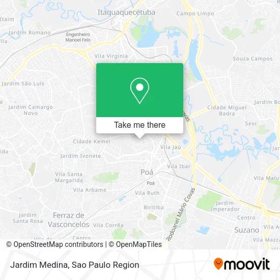 Jardim Medina map
