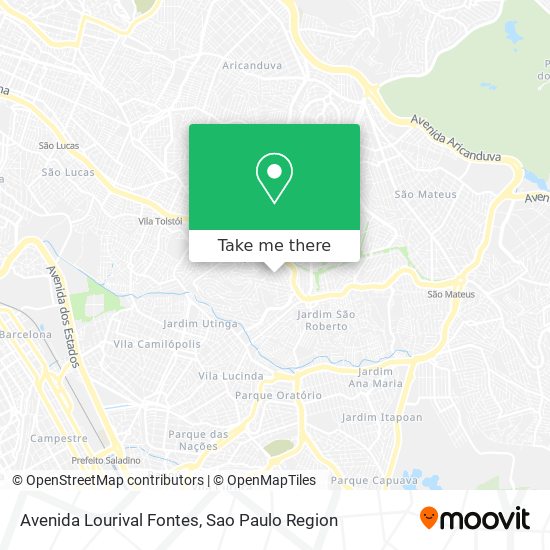 Avenida Lourival Fontes map