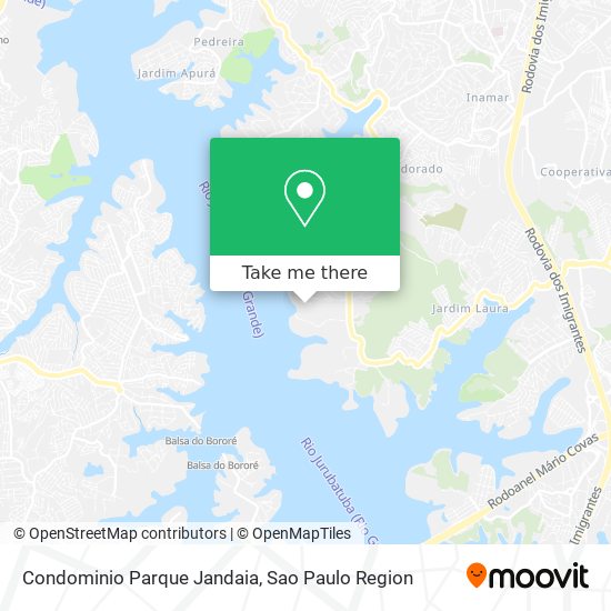 Mapa Condominio Parque Jandaia