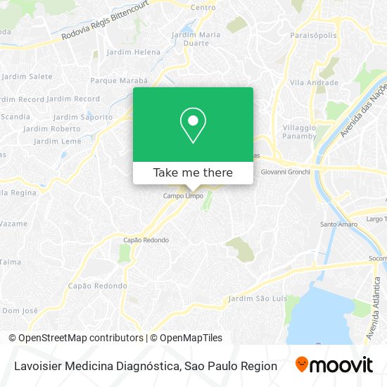 Lavoisier Medicina Diagnóstica map