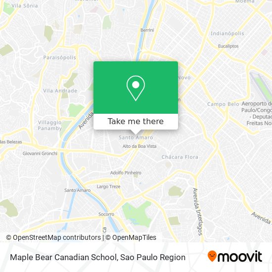 Maple Bear Canadian School map