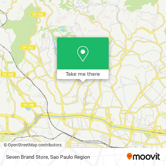 Seven Brand Store map