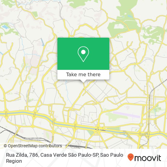 Rua Zilda, 786, Casa Verde São Paulo-SP map