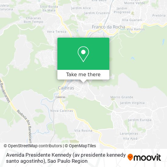 Avenida Presidente Kennedy (av presidente kennedy santo agostinho) map