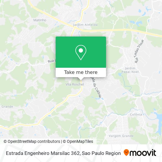Estrada Engenheiro Marsilac 362 map