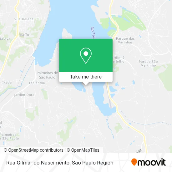 Rua Gilmar do Nascimento map