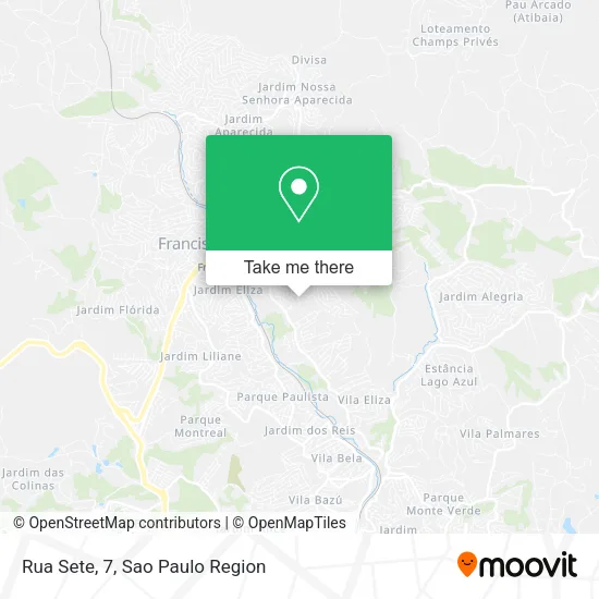 Rua Sete, 7 map