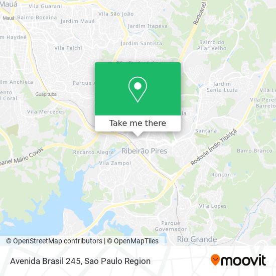 Mapa Avenida Brasil 245