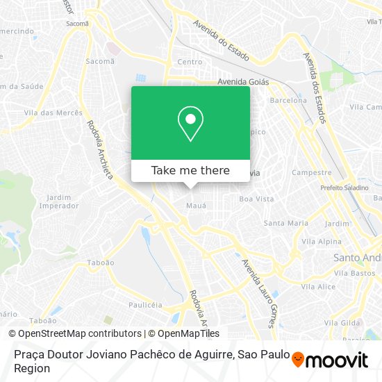 Praça Doutor Joviano Pachêco de Aguirre map