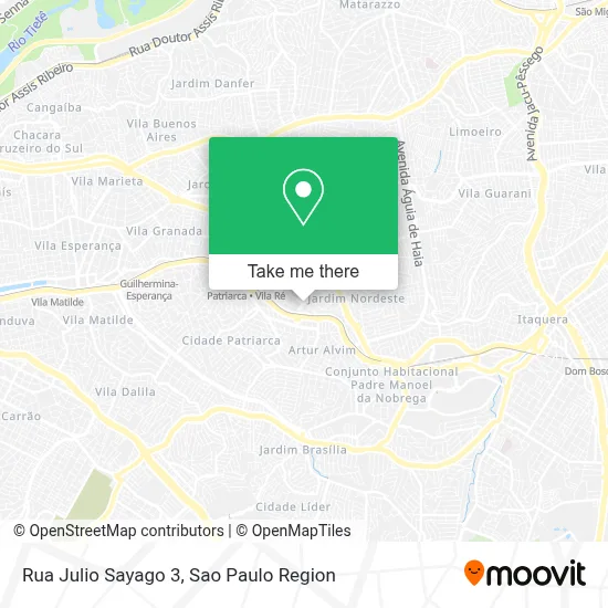 Rua Julio Sayago 3 map