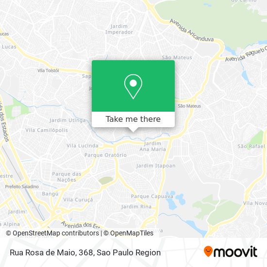 Mapa Rua Rosa de Maio, 368