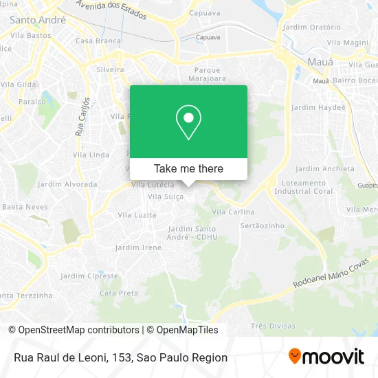 Rua Raul de Leoni, 153 map