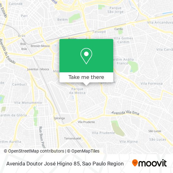 Mapa Avenida Doutor José Higino 85