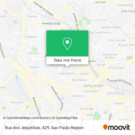 Rua dos Jequitibás, 429 map