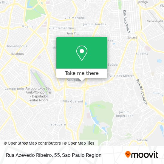Rua Azevedo Ribeiro, 55 map