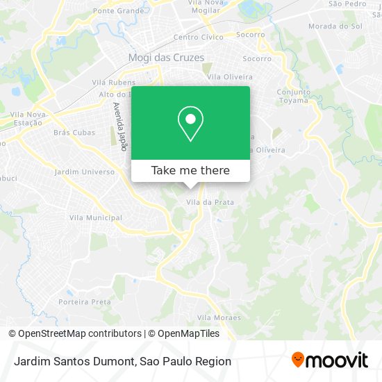 Jardim Santos Dumont map