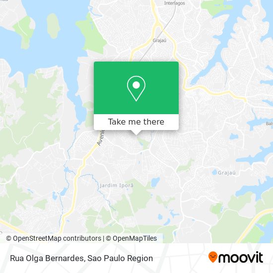 Rua Olga Bernardes map