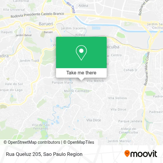Rua Queluz 205 map