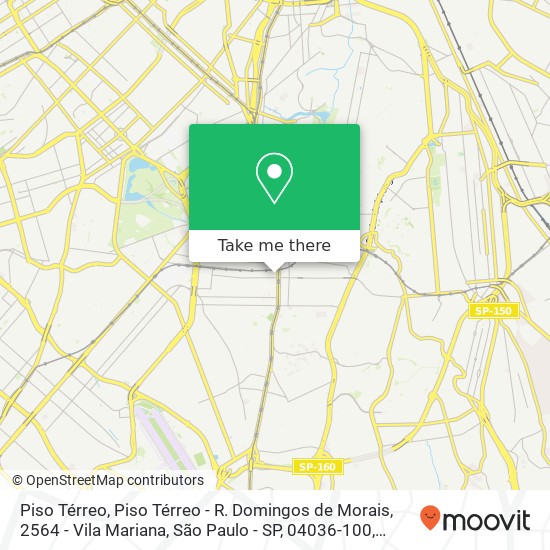 Mapa Piso Térreo, Piso Térreo - R. Domingos de Morais, 2564 - Vila Mariana, São Paulo - SP, 04036-100, Brasil