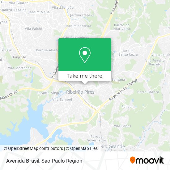 Avenida Brasil map